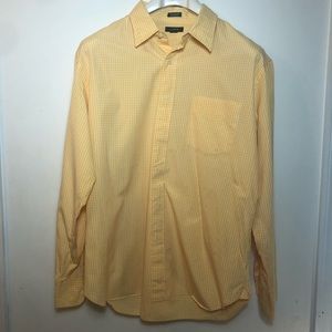 XL JCrew yellow button up